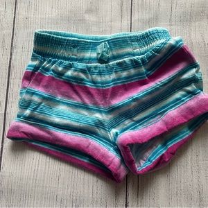 Gymboree Mix N Match Purple Striped Shorts Size 3-6 months